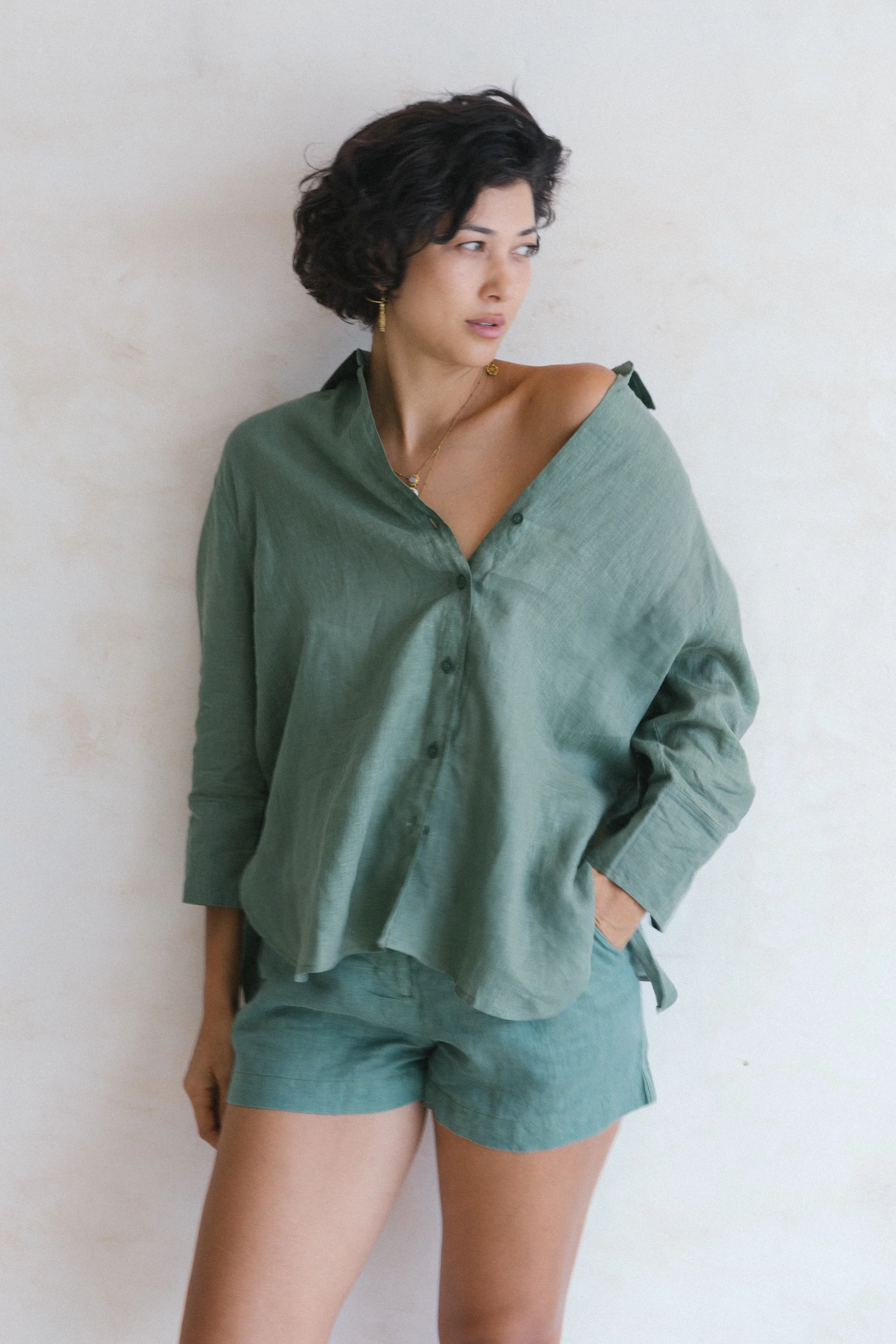 Relaxed French Linen Shirt